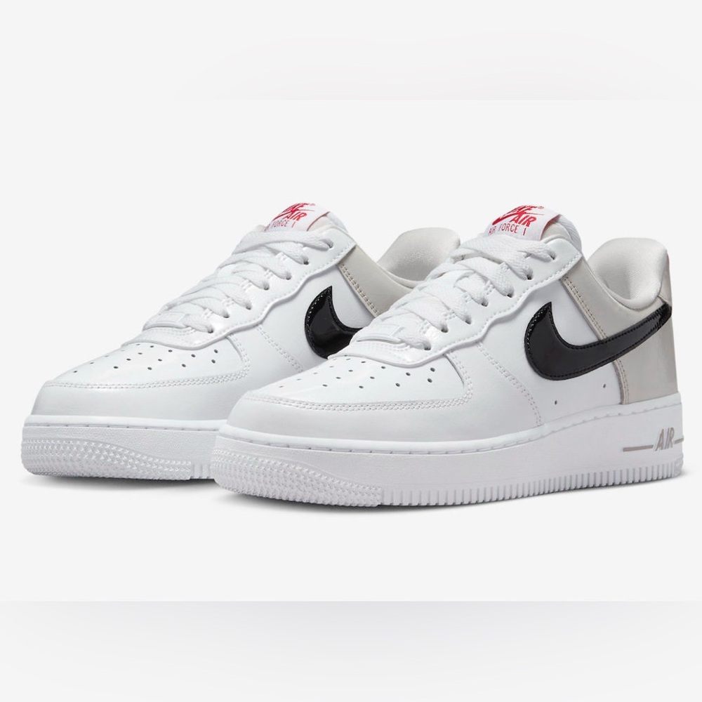 Nike Air Force 1 Patent Swoosh Sneakers